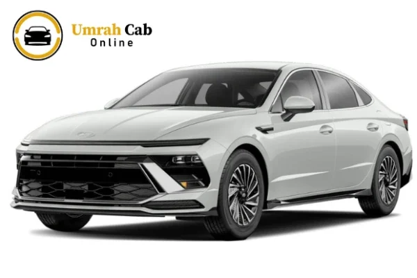 Hyundai Sonata for Umrah Taxi Service in Saudi Arabia